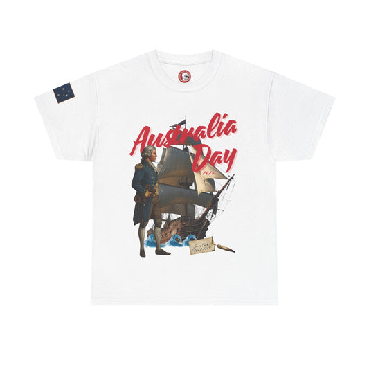 Australia Day 2026 "Captain James Cook" T-Shirt