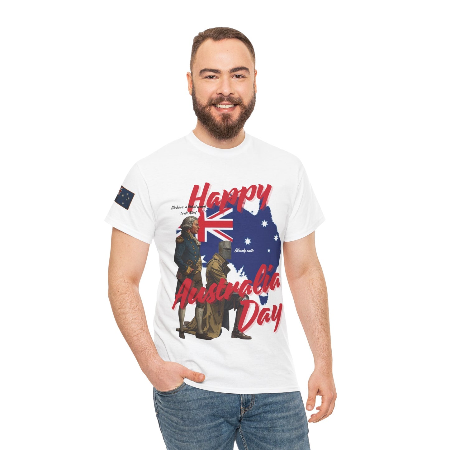 Ned & James team up T-shirt